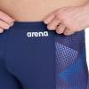ARENA Men's Swim Jammer Halftone Team Print MaxLife Athletic Swimwear Professional Training Swimsuit Sports Bathing Suit, Navy/Team Navy, US Size 20 view 4