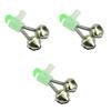 30 Pcs Fishing Twin Bells Ring Chime Fishing Bells for Rods Clip on Trekking Poles Holders Rattle Stainless Steel view 1