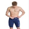 ARENA Men's Swim Jammer Halftone Team Print MaxLife Athletic Swimwear Professional Training Swimsuit Sports Bathing Suit, Navy/Team Navy, US Size 42 view 1