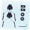 BESPORTBLE 2pcs Fast Helmet Rail Adapter for Headphones Black Helmet Mount Outdoor view 2