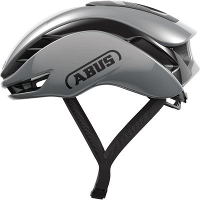 ABUS Gamechanger 2.0 Aero Road Bike Helmet  Lightweight Road Cycling Helmet  High-Performance Helmet for Men & Women - Race Grey, Large