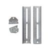 A.A 12" Galvanized Swivel and Top Bunk Bolster Bracket for Boat Trailer, Heavy Duty (2 Pack view 2