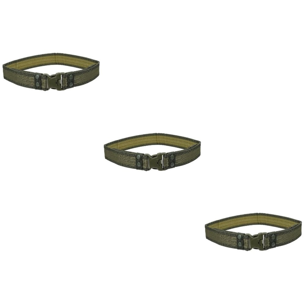 BESPORTBLE 3pcs Durable Outdoor Training Belt Camouflage Waist Belt for Hiking Camping and Sports for Casual Wear and Field Operations