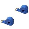 BESPORTBLE 2pcs Fitness Belt Go Fit Bands for Exercising Streching Strap Gym Accessories Bands for Exercise Yoga Strap for Stretching D Ring Yoga Strap Sports Belt Yoga Rope Stretch Belt view 1