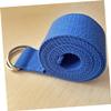 BESPORTBLE 2pcs Fitness Belt Go Fit Bands for Exercising Streching Strap Gym Accessories Bands for Exercise Yoga Strap for Stretching D Ring Yoga Strap Sports Belt Yoga Rope Stretch Belt view 2