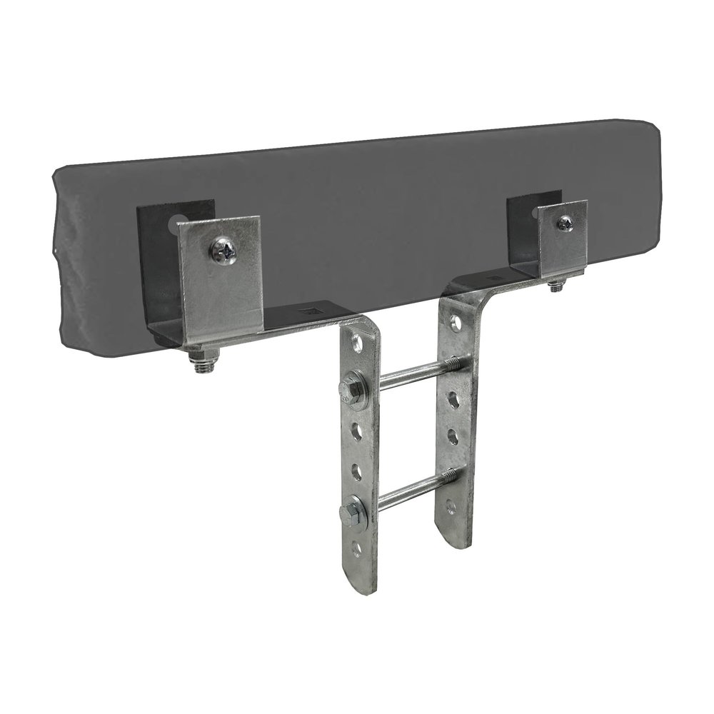 A.A Galvanized Bunk Support and Bracket Assembly for Jon Boat - Bunk Not Included (1)
