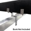 A.A Galvanized Bunk Support and Bracket Assembly for Jon Boat - Bunk Not Included (1) view 3