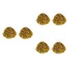 BESPORTBLE 3 Pairs Cheerleader Party Decorations 50g Plastic Ring Pom Poms Cheerleading Girls Cheerleading Kit for Kids College High School Sports Events view 1