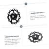 BESPORTBLE 1pc Rear Derailleur Pulley for Mountain CNC Machined Tension Wheel Metal Bearing Design for Bike Rear Transmission view 3