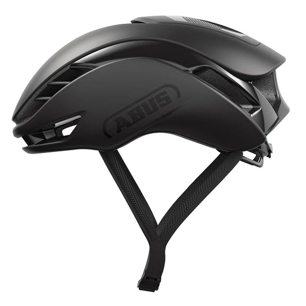 ABUS Gamechanger 2.0 Aero Road Bike Helmet Lightweight Road Cycling Helmet High-Performance Helmet for Men & Women (Velvet Black, Small)