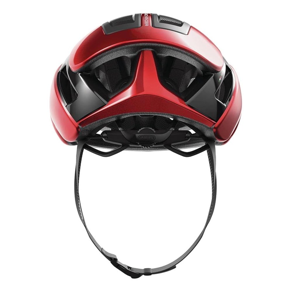 ABUS Gamechanger 2.0 Aero Road Bike Helmet Lightweight Road Cycling Helmet High-Performance Helmet for Men & Women (Performance Red, Small)