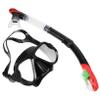 GANAZONO 1set Adult Snorkeling Mask Set Premium Snorkeling Gear for Safe and Enjoyable Underwater Exploration Full Face Design -Leak and -Fog Technology view 1