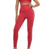 asntrgd Workout Pants Womens Tall Thin Yoga Tights High Waist Athletic Bootcut Leggings Buttlifting Stretch Shaping Pants view 1