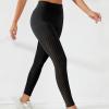 asntrgd Legging with Pockets Woman Compression Yoga Lifting Tights High Waisted Exercise Bootcut Pants Seamless Leggings view 4