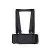GoldenBall Velcro & Nylon Fabric High Speed 9 Pouch Chest Rig with Rig Panel - (Black) view 2