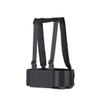 GoldenBall Velcro & Nylon Fabric High Speed 9 Pouch Chest Rig with Rig Panel - (Black) view 3