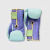 Modest Vintage Player Elite Pastel Leather Boxing Gloves - Blue (Strap-Up) (12oz) view 2