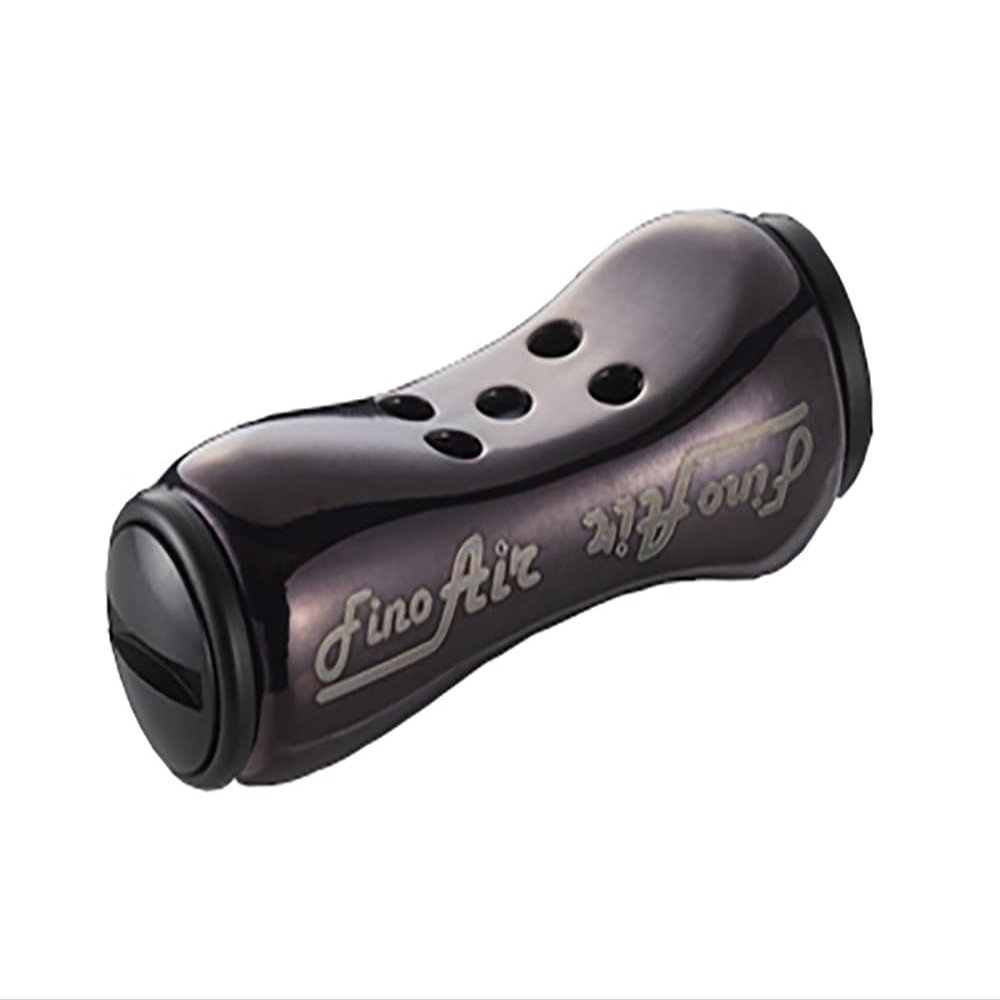 Livre ABBK-1 11152 Fino Air for Shimano & Daiwa Knob, 1 Piece, Brown (IP) & Black
