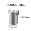 GAUDIO Camping Cooking Set, Rice Cooker Outdoor Portable Picnic Camping Pot, Stainless Steel Pot, Multifunctional Travel Camping Pan Accessory view 2
