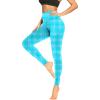 Womens Workout Leggings Plus Size Plaid Yoga Seamless Tights Slim Buttery Bootcut Leggings High Waisted Active Pants view 4