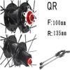 Mountain Bike Disc Brake Wheel Set Quick Release Hub, Suitable for 7/18/9/10/10/11 High-Speed Box Flywheel (Color : Black, Size : 26 inch) view 2