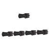 BESPORTBLE 5pcs Cowhide Archery Glove Bow Arrow Thumb Guard Youth Archery Glove Men Finger Tips Protector for view 1