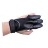 BESPORTBLE 5pcs Cowhide Archery Glove Bow Arrow Thumb Guard Youth Archery Glove Men Finger Tips Protector for view 4