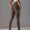 asntrgd High Waisted Yoga Pants Womens Tall Buttlifting Gym Tights Dressy Seamless Athletic Pants Dressy Bootcut Leggings view 3