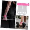 BESPORTBLE 5pairs Sports Gloves for Weight Lifting Palm Pads for Grip Ergonomic Gym Gloves for Men for Weightlifting and Training Cat Pattern Grey view 3