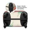 GFLFMXZW Travel Luggage Cover Peach Peony Suitcase Covers for Luggage Fashion Suitcase Protector Fits 18-32" Luggage view 2