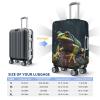GFLFMXZW Travel Luggage Cover Frog on a Rainy Day Suitcase Covers for Luggage Fashion Suitcase Protector Fits 18-32" Luggage view 4