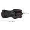 BESPORTBLE 2pcs Hunting Gloves Finger Guards Finger Tab for Recurve Soft and Reusable Saver Glove view 2