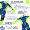 Cheekaaboo Kids Wetsuit Ages 4-12 | 2.5 mm Neoprene Long Sleeve Full Body Swimsuit | Thermal UPF 50+ Sun Protection Sunsafe Suit for Boys & Girls view 3