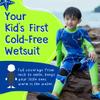 Cheekaaboo Kids Wetsuit Ages 4-12 | 2.5 mm Neoprene Long Sleeve Full Body Swimsuit | Thermal UPF 50+ Sun Protection Sunsafe Suit for Boys & Girls view 4