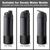 Airboat 2PCS Silicone Water Bottle Boot for Owala 24oz, Protective Bottom Bumper Anti-Slip Sleeve for FreeSip, Twist, and Flip Stainless Steel Bottles, Dishwasher Safe and BPA Free view 2