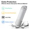Airboat 2PCS Silicone Water Bottle Boot for Owala 24oz, Protective Bottom Bumper Anti-Slip Sleeve for FreeSip, Twist, and Flip Stainless Steel Bottles, Dishwasher Safe and BPA Free view 3