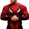 Red Plume Mens Athletic Long Sleeve Compression Shirts/Mens Cool Compression Top for Sports view 2