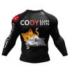 Red Plume Mens Athletic Long Sleeve Compression Shirts/Mens Cool Compression Top for Sports view 1