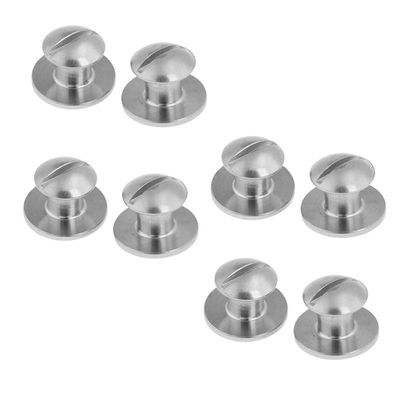 ALOEU 8 Pack Scuba Dive Book Screws for Back Plate, Underwater Accessories Assembly Attachment Hardware