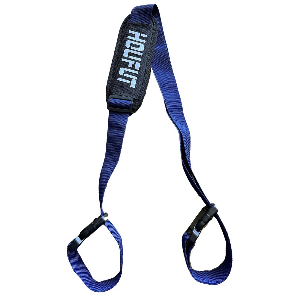 Houfut Carry Strap for Beach Chair Folding Chair, Navy Blue