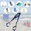 Houfut Carry Strap for Beach Chair Folding Chair, Navy Blue view 2
