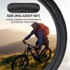 YILUXING Mountain Bike Tires 24x2.125 inch MTB Cruiser Folding Replacement Bicycle Tires Pair 1 or 2 Pack view 2