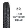 YILUXING Mountain Bike Tires 24x2.125 inch MTB Cruiser Folding Replacement Bicycle Tires Pair 1 or 2 Pack view 3