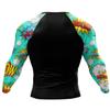 Red Plume Mens Athletic Long Sleeve Compression Shirts/Mens Cool Compression Top for Sports view 4