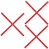 Yardwe 6pcs Longboard Replacement Parts Skateboard Bumper Rails Professional Rib Bone Rails view 1