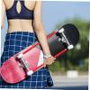 Yardwe 6pcs Longboard Replacement Parts Skateboard Bumper Rails Professional Rib Bone Rails view 3