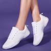 GlideMoves Cheerleading Shoes Girls Dance Cheer Sneakers Women Tumbling Exercise Aerobic Fitness Dance Training Little Kid Size 12 White 29 view 2