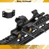 KKIKK 1 inch Scope Mount, 7075 Aviation Aluminum Sporting Optics, Cantilever Scope Mounts for Picatinny Rail view 2