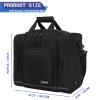 LARIPOP Purple Bowling Ball Bag, Single Bowling Bag with Padded Ball Holder, Ventilated Shoe Compartment Fits Mens Size 14, 600D Durable Bowling Tote with Adjustable Padded Strap view 2