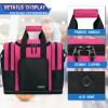 LARIPOP Bowling Ball Bag - Single Ball Tote with Padded Holder - Fits Shoes up to Mens Size 14 and Accessories view 4